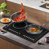 Electric Induction Hob 4400W 2200W Portable Hot Plate Hobs Digital Touch Cooker