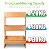 3 Tier Raised Garden Bed Wooden Elevated Planter Grow Box for Flower Herb Green