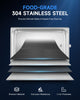 CREWORKS 30L Digital Ultrasonic Cleaner w 1200W Heater Dual Mode & LED Display