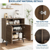Storage Cabinet with Metal Leg Sideboard Buffet Living Room Entryway Hallway🔥