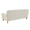 Dusk Hebden Cream Linen 3 Seater Sofa RRP £999