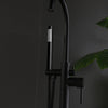 Bathroom Tap Bath Shower Mixer Black Floor Mounted Free Standing