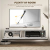 Floating TV Stand Cabinet for 70 Inch TVs High Gloss Wall Mounted TV Unit 160cm