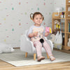 ZONEKIZ Kids Armchair Toddler Sofa Chair Cloud-Shaped for 1.5-3 Years Grey