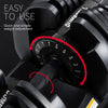 Adjustable Dumbbell 40kg Set Pair Hand Weight Dumbbell Home Gym Fitness Exercise