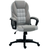 Executive Office Chair High Back Computer Chair with Armrests Grey