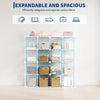 6-Cube Modular Wire Storage Unit,Closet Organizer Shelve for Bedroom,Living Room