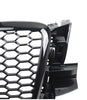 Gloss Black Honeycomb Front Bumper Grille Grill Mesh Fit For Q5 2008-2012