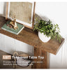 160cm Farmhouse Console Table Narrow Wooden Entryway Sofa Table for Living Room