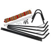 Hammock with Metal Frame Stand Garden Camping Outdoor Patio Swing Bed Portable