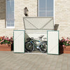 Large Store Garden Lockable Storage Shed Outside Bike Garbage Bin Tool Box Sheds