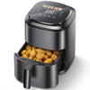 1000W Air Fryer 5 Modes Digital Touch Screen Mini Oven Oil Free DIY 2.5L Baskets