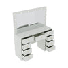 Dressing Table With Drawers Mirror Stool Set Makeup Desk Vanity Table Bedroom