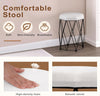 Dressing Table with LED Lights Mirror Stool 5 Drawers Vanity Makeup Desk Set