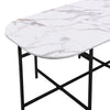 DINING TABLE AND CHAIRS SET MARBLE EFFECT DINING TABLE COMBINATION SPACE-SAVING