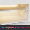 TV Stand Modern High Gloss Doors Entertainment Unit Cabinet With RGB LED Li