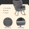 Nursing Rocking Chair Nursery Glider Rocker Armchair for Living Room Refurbished
