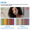 Oval LED Bathroom Mirror Adjustable LED Colors Anti-fog Dimming&Memory Function
