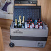 Portable Car Fridge/Freezer, 50L Dual Zone Compressor 12/24V