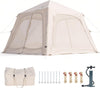 Inflatable Tents Blow Up Tent Waterproof Air Glamping 4 - 6 Person w/Pump