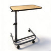 Upgraded Ergonomic Overbed Laptop Table Mobile Rolling Desk for Bed and Home
