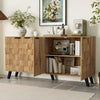 Sideboard with 2 Cupboards, 4 Door Storage Cabinet for Dining Room, Kitchen