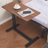 Medical Overbed Bedside Table Adjustable Height with Wheels Hospital Home Desk