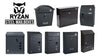 Post Box Parcel Box Combo | Lockable | Outdoor Letter & Package Storage