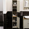 Priano Freestanding Bathroom Cabinet Unit Grey Vanity Cupboard Storage Unit