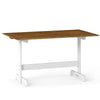 55 Inch Dining Table for 4-6 People Rectangular Kitchen Table