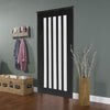 6/10mm Kitchen Bathroom PVC Concertina Accordion Door Bi Folding Sliding Panels