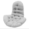 Hanging Rattan Egg Chair Replacement Cushion Thick Padded Swing Seat Pad Grey