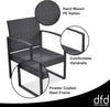 Brooklyn Garden Furniture Set – Outdoor Patio Bistro Set Black
