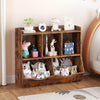 Kids Toy Storage Organizer Children Bookshelf w/ Storage Cubbies Shelf Toddler