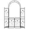 COSTWAY 220 cm Tall Garden Arch with Lockable Gate