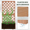Wooden Gardening Display Plant Stand Shelf Indoor Outdoor Storage Rack