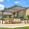 Metal Freestanding Hardtop Gazebo Aluminium Outdoor Pergola Waterproof for Patio