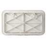 24" X 14" Boat Hatch, 180 Degree Lid Hinge Boat Deck Hatch with Non Slip Surface