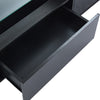TV Stand Cabinet With LED Lights Up to 80in TV, TV Unit with Shelves and Drawers