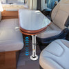 Table Pedestal Telescopic Furniture Leg For RV Caravan Boat Height Adjustable