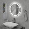 LED Bathroom Mirror Lights Touch Sensor Illuminated Demister Wall 600*600mm
