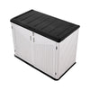 975L Outdoor Storage Box Garden Patio Plastic Chest Container Multibox with Base