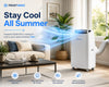 FrostWave 12000 BTU Portable Air Conditioner 4-in-1 Cooling & Heating