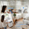 4-in-1 Portable Air Conditioner 7000 BTU Smart Wifi Mobile AC Unit Window Kit