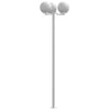 Outdoor Floor Lamps 2 pcs Silver 215 cm Stainless Steel