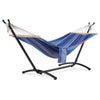 Hammock with Stand, Blue 1 Person Hammock with Adjustable Frame, VonHaus