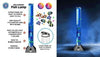 🔥90cm Colour Changing LED Sensory Mood Bubble Lamp Fish Water Tower Tube Floor