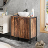 Rustic Brown Bathroom Under Sink Cabinet Basin Vanity Storage Cupboard Unit