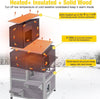 Outdoor Catio Wooden Cat Enclosure Cat House Outdoor Cat Playpen Heated