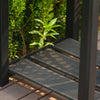 Elevated Raised Garden Bed with Storage Shelf Wood Look Planter Garden Pot Boxes